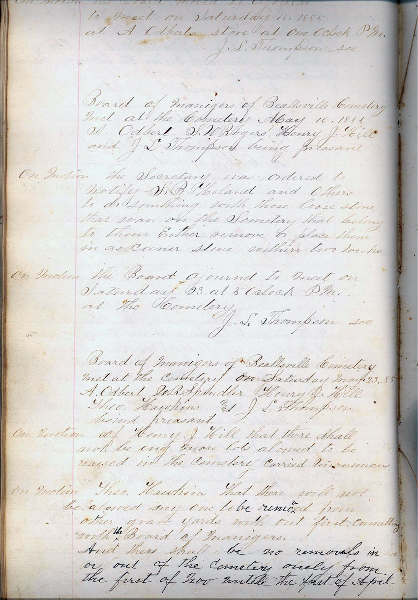 minute book